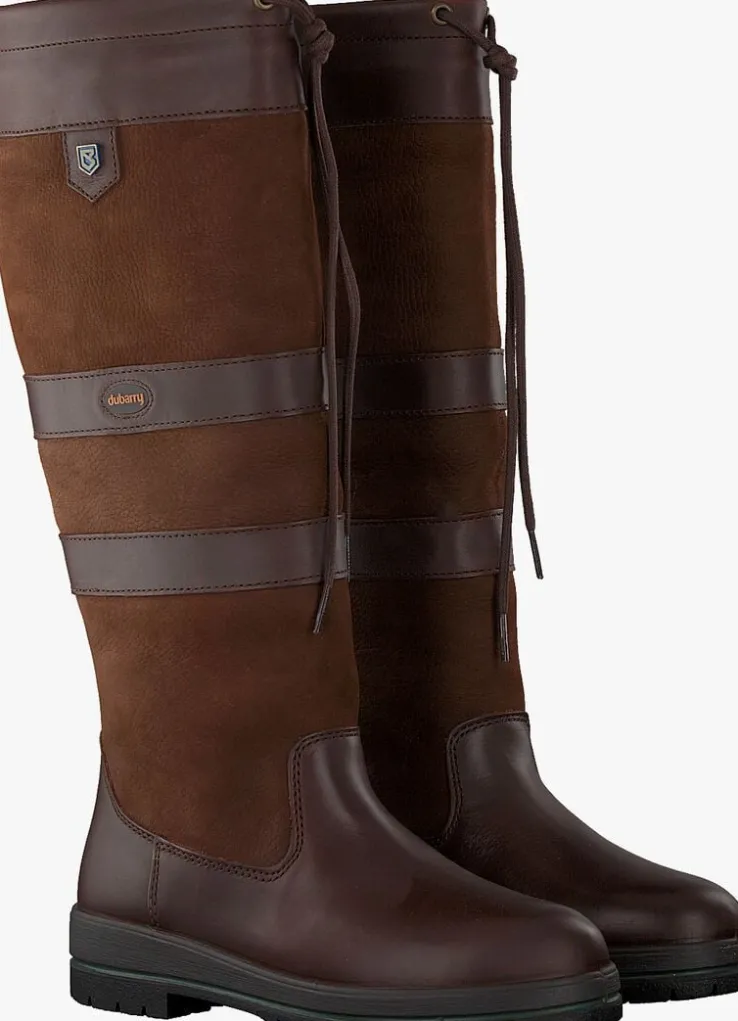 bruine dubarry hoge laarzen galway