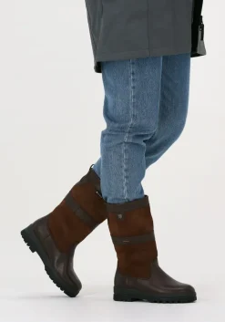 bruine dubarry hoge laarzen donegal dames