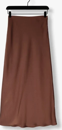 bruine edited maxirok silva skirt