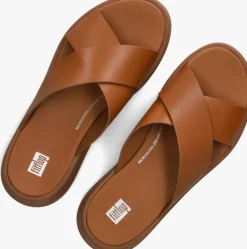 bruine fitflop slippers fw5