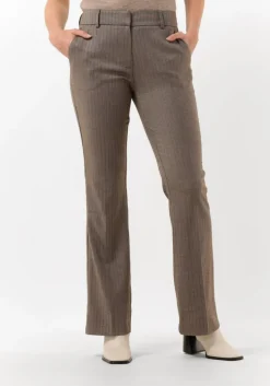 bruine fiveunits flared broek clara 108