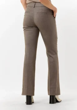 bruine fiveunits flared broek clara 108