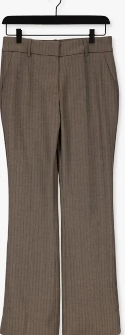 bruine fiveunits flared broek clara 108