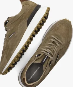 bruine floris van bommel lage sneakers sfm-10082