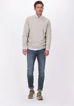 bruine floris van bommel lage sneakers sfm-10082