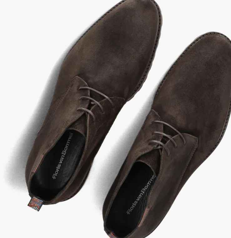 bruine floris van bommel nette schoenen sfm-50082 sturdi