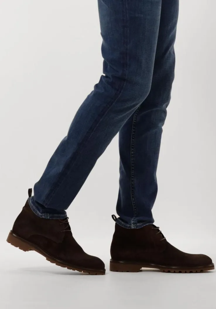 bruine floris van bommel nette schoenen sfm-50082 sturdi