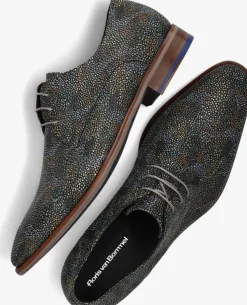 bruine floris van bommel nette schoenen sfm-30314