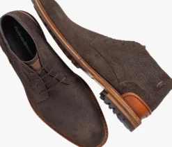 bruine floris van bommel nette schoenen sfm-50141 crepi