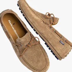 bruine floris van bommel mocassins sfm-40009