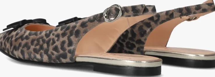 bruine floris van bommel slingbacks sfw-40050