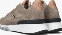 bruine floris van bommel lage sneakers sfm-10136 de zager