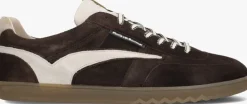 bruine floris van bommel lage sneakers sfm-10224 de zaler
