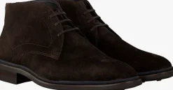 bruine floris van bommel nette schoenen sfm-50032 bumpi