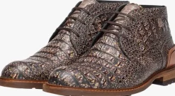 bruine floris van bommel nette schoenen sfm-50159 crepi