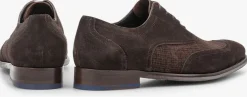 bruine floris van bommel nette schoenen sfm-30346 de stapper