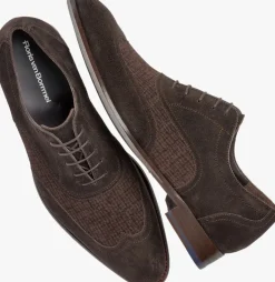 bruine floris van bommel nette schoenen sfm-30346 de stapper