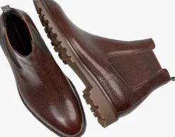 bruine floris van bommel enkelboots sfm-60018 sturdi