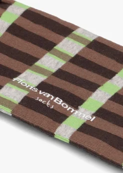 bruine floris van bommel sokken de sokker 12