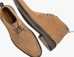 bruine floris van bommel veterschoenen sfm-50146