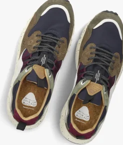 bruine flower mountain lage sneakers yamano 3 man