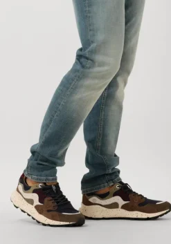 bruine flower mountain lage sneakers yamano 3 man