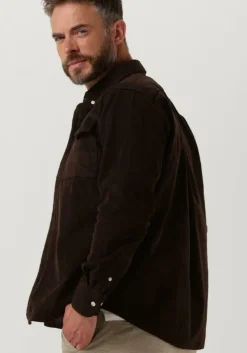 bruine forét overshirt toad shirt