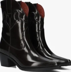 bruine fred de la bretoniere cowboylaarzen jolie western