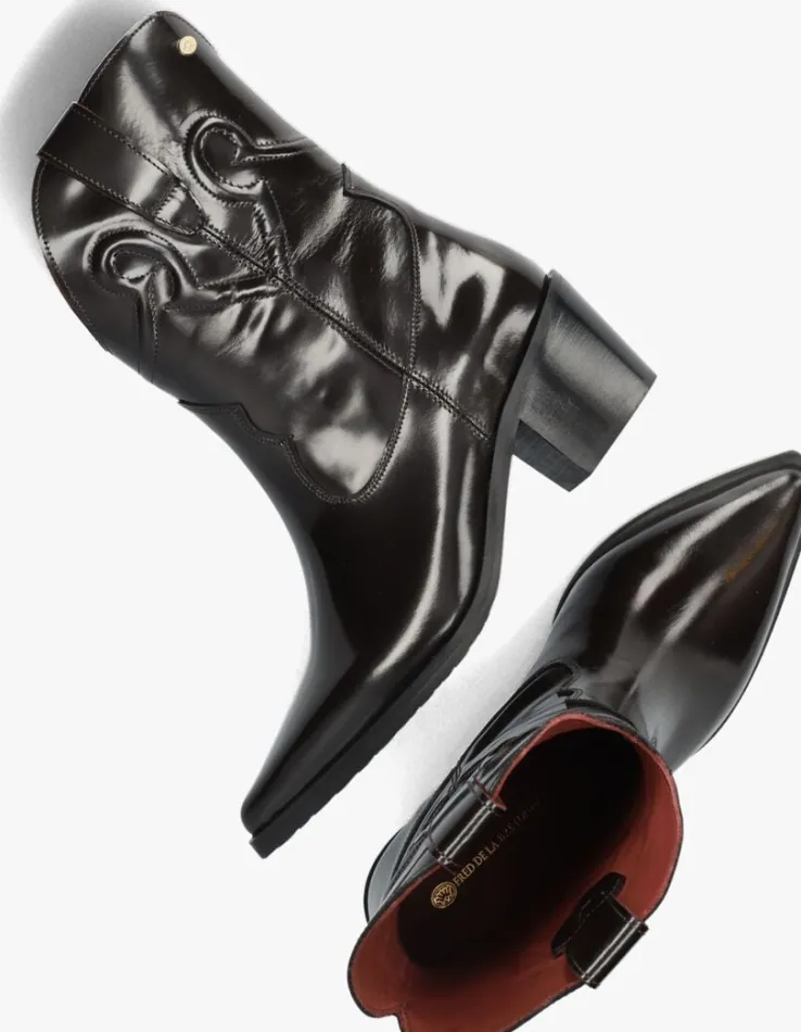 bruine fred de la bretoniere cowboylaarzen jolie western