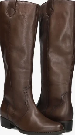 bruine gabor hoge laarzen 901