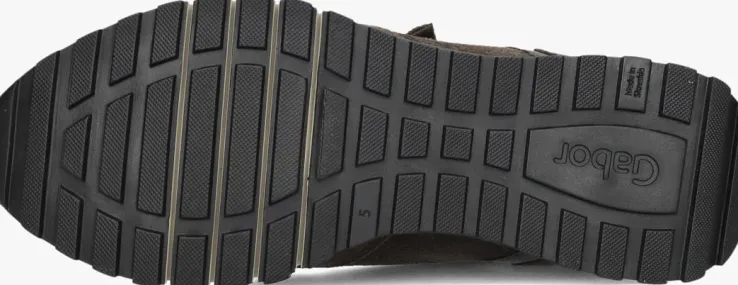 bruine gabor lage sneakers 378