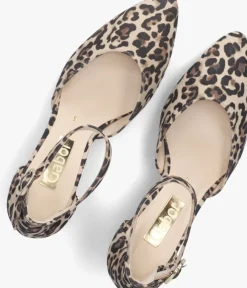 bruine gabor sandalen met hak 340