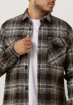 bruine gentiluomo overshirt s8260-982