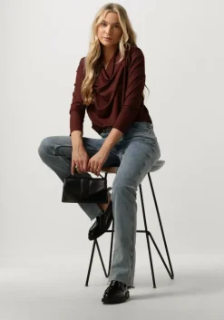 bruine gestuz blouses uminagz blouse