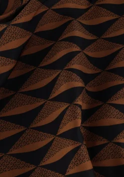 bruine gestuz wijde broek lithilde hw pants