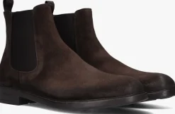 bruine giorgio chelsea boots 88601