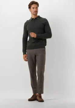 bruine giorgio lage sneakers 58197