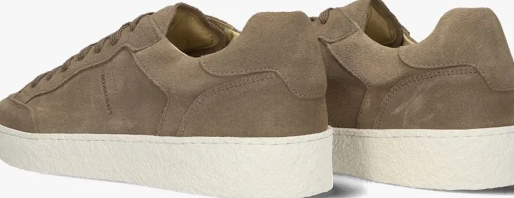 bruine goosecraft lage sneakers noptera