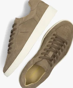 bruine goosecraft lage sneakers noptera