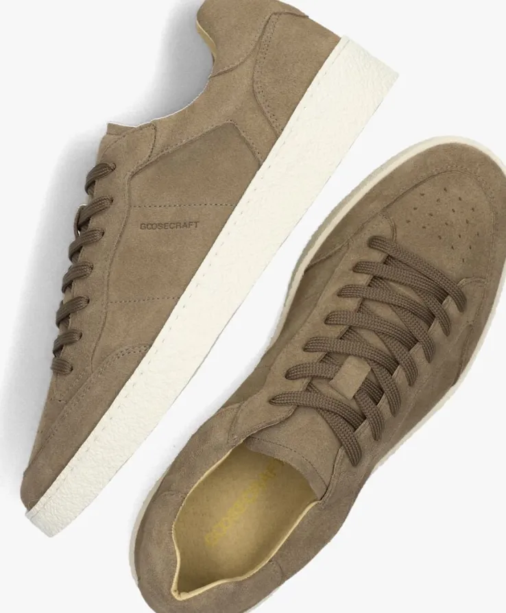 bruine goosecraft lage sneakers noptera