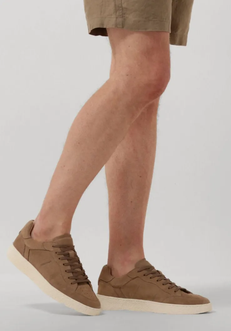 bruine goosecraft lage sneakers noptera