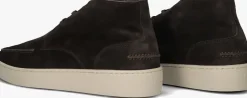 bruine greve hoge sneakers wave 2525