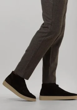 bruine greve hoge sneakers wave 2525