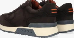 bruine greve lage sneakers haarlem k