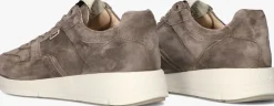 bruine greve lage sneakers walker 2346