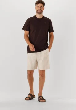 bruine g-star raw t-shirt nifous r t