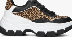 bruine guess lage sneakers berrett