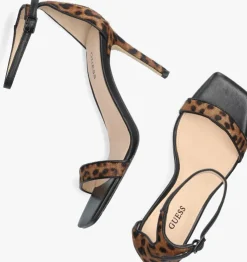 bruine guess sandalen devon