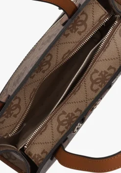 bruine guess schoudertas izzy comp tote