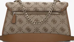 bruine guess schoudertas neda convertrible xbody flap